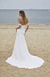 Mori Lee 15053 Parvati Asymmetric Waist Ruched Bridal Gown