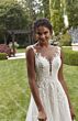 Mori Lee 2606 Phillippa Illusion Neck Sleeveless Wedding Dress