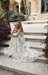 Mori Lee 2610 Preciosa Narrow Plunging Neck A-Line Wedding Gown