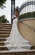 Mori Lee 2619 Philomena Corset Bodice Sheer Train Bridal Dress