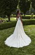 Mori Lee 2622 Palmina Scoop Neck A-Line Bridal Dress