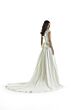 Mori Lee 30164 Norma Drape Bodice Cap Sleeve Wedding Gown