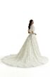 Mori Lee 30172 Natasha Puff Sleeve Scoop Neck Wedding Gown