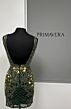 Primavera Couture 3702 Backless V-Neck Embellished Dress