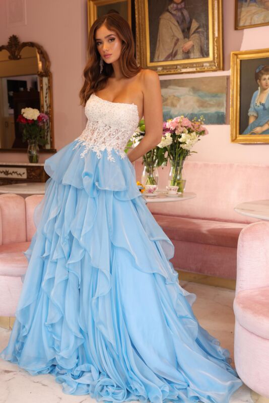 White/Light Blue