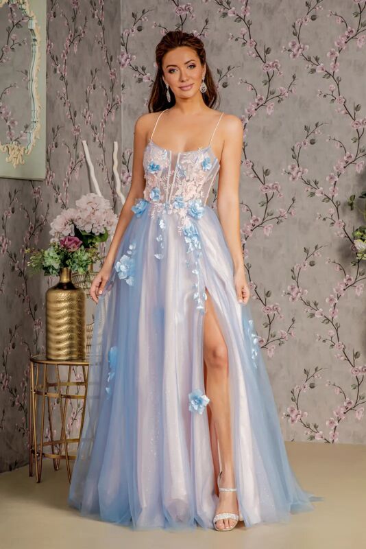 Blue/Peach