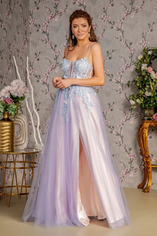 Smoky Blue/Peach