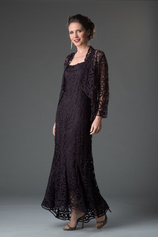Soulmates D9120 Square Neckline Dress
