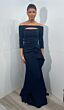 Jovani 09623 Front Cutout Off The Shoulder Dress