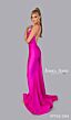 Jessica Angel 2514 Tail Train Scoop Neck Backless Dress
