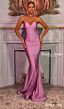 Jessica Angel 2521 Strapless Sweetheart Neckline Ruched Dress