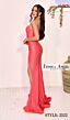 Jessica Angel 2522 High Slit Strapless Sweetheart Neckline Dress