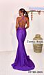 Jessica Angel 2524 Strappy Back Ruched V-Neck Dress