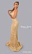 Jessica Angel 2594 Bare Back Plunging Neck Sequin Dress