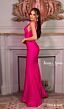 Jessica Angel 2623 Plunging Back Empire Waist Dress