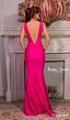 Jessica Angel 2623 Plunging Back Empire Waist Dress