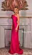 Jessica Angel 2633 Off The Shoulder Pleated Dress