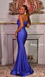 Jessica Angel 2633 Off The Shoulder Pleated Dress