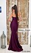 Jessica Angel 2634 Asymmetrical Neckline Pleated Strapless Dress