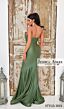 Jessica Angel 2634 Asymmetrical Neckline Pleated Strapless Dress