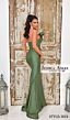 Jessica Angel 2634 Asymmetrical Neckline Pleated Strapless Dress