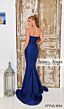 Jessica Angel 2634 Asymmetrical Neckline Pleated Strapless Dress
