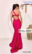 Jessica Angel 2637 Strappy Back One Shoulder Dress