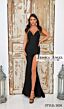 Jessica Angel 2626 Halter Strap High Slit Dress