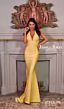 Jessica Angel 378 Bare Back Plunging Halter Dress