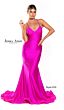 Jessica Angel 910 Lace-Up Back V-Neck Dress