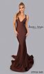 Jessica Angel 2415 Tail Train Strappy Back Dress