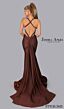 Jessica Angel 2415 Tail Train Strappy Back Dress