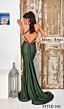 Jessica Angel 2415 Tail Train Strappy Back Dress