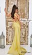 Jessica Angel 2415 Tail Train Strappy Back Dress