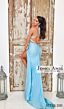 Jessica Angel 2511 Strappy Back High Slit Dress