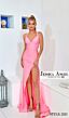 Jessica Angel 2511 Strappy Back High Slit Dress