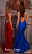 Jessica Angel 2576 Ruched One Shoulder with Streamer Dress