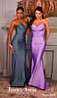 Jessica Angel 2635 Pleated Top Strapless Dress