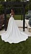 Mori Lee 2623 Patricia Corset Bodice Pleated Skirt Bridal Dress