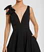 Mac Duggal 49972 Plunging V-Neckline Deep V-Back Dress