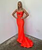 Ava Presley 47001 Front Cutout Strapless Beaded Dress