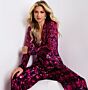 Jovani 46645 Long Sleeve Plunging Neck Sequin Pant Suit
