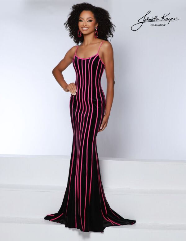 Black-Hot Pink