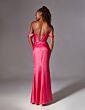 Aerie Couture 211 Slit Skirt Off The Shoulder Dress