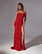Aerie Couture 217 Sweep Train Sequin Dress