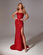 Aerie Couture 220 Side Tail Embellished Dress