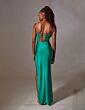 Aerie Couture 231 Side Slit Beaded Strap Dress