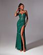 Aerie Couture 234 Spaghetti Strap Embellished Dress