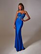 Aerie Couture 248 Brush Train Sweetheart Neck Dress