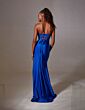 Aerie Couture 249 Corset Bodice Beaded Slit Dress